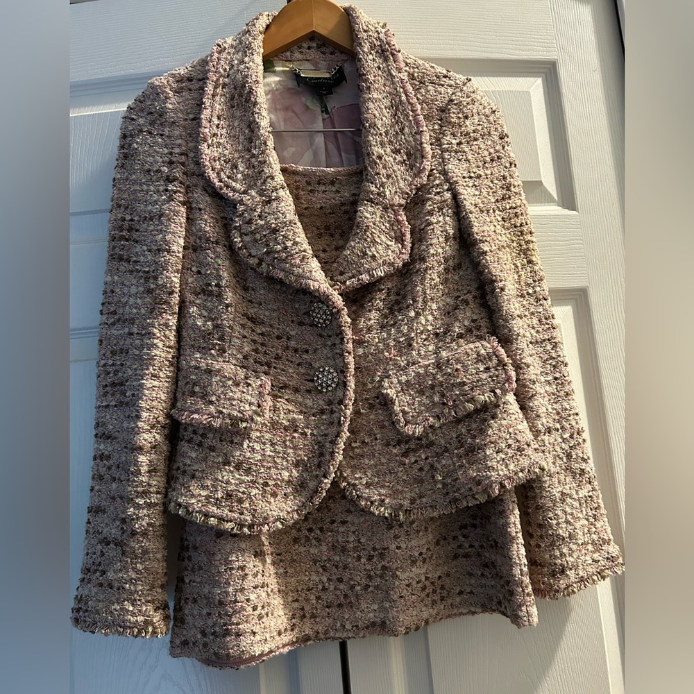 St. John skirt suit